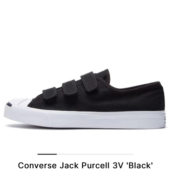 Converse Jack Purcell youth size 2 new shoes - Picture 2 of 4